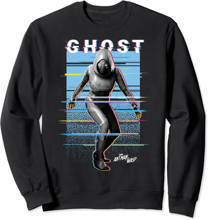 Marvel Ant-Man And The Wasp Ghost Glitched Portrait Sweatshirt