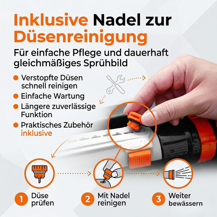 NEO TOOLS Viereckregner Oszillierend, Rasensprenger 15x19m bis 285 m2 Reichweite, 18 Auslassdüsen, E