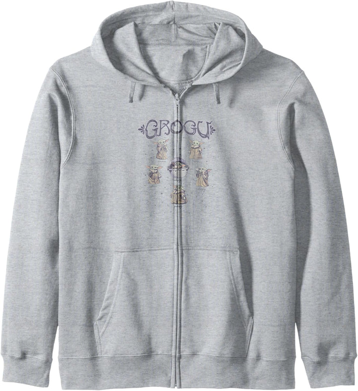 Star Wars: The Mandalorian Grogu 6 Characters in Space Kapuzenjacke