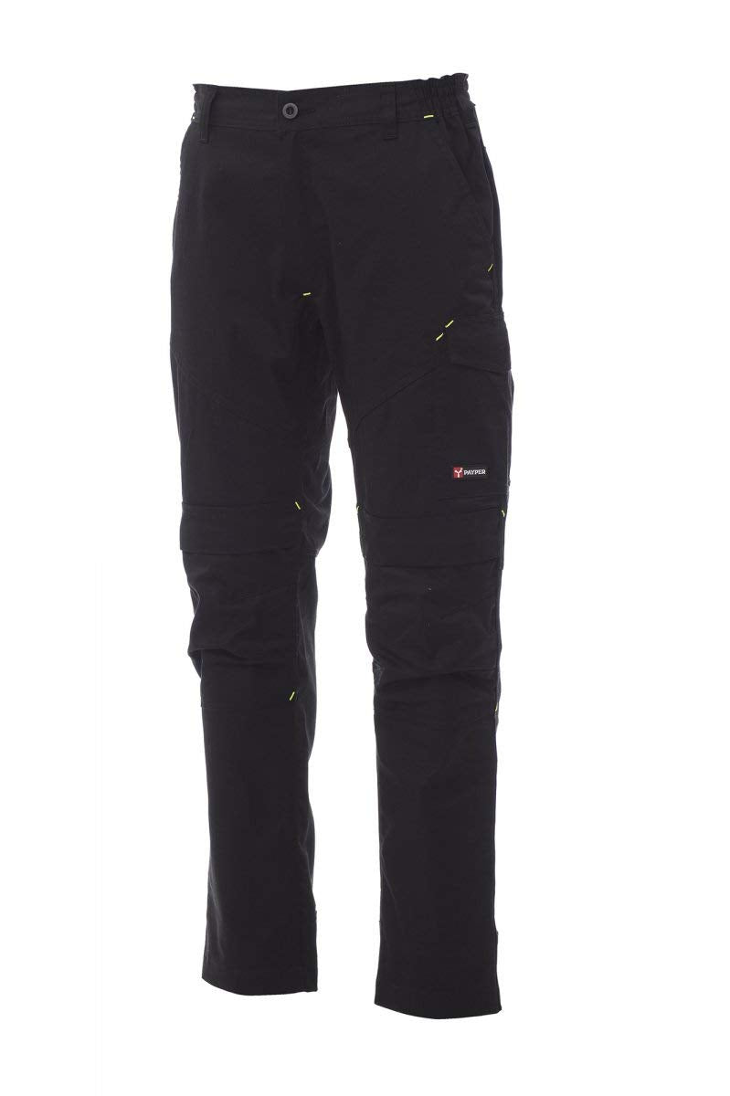 PAYPER Worker Tech Hosen Twill Mechanical Stretch 265Gr XL Schwarz, XL Schwarz