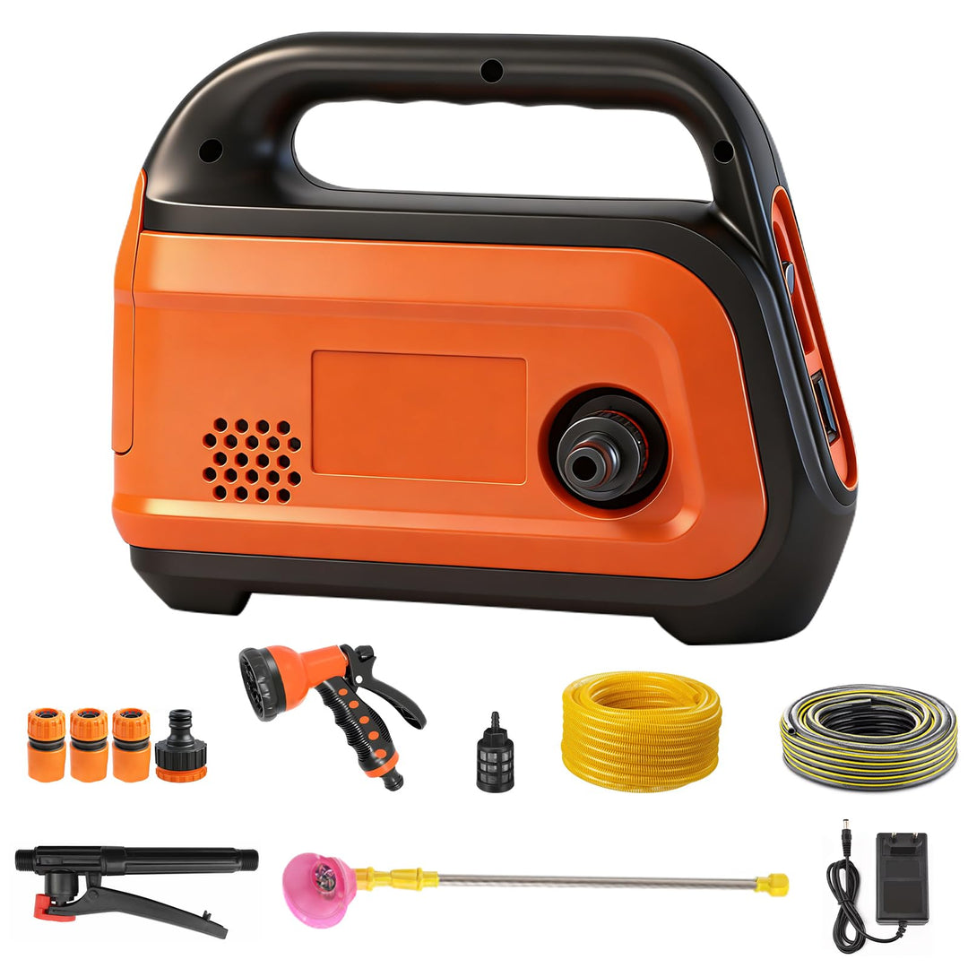 Roadtime Wasserpumpen für Makita 18V Akku(Ohne Akku),kabellose Gartenpumpe Tragbare Selbstansaugende