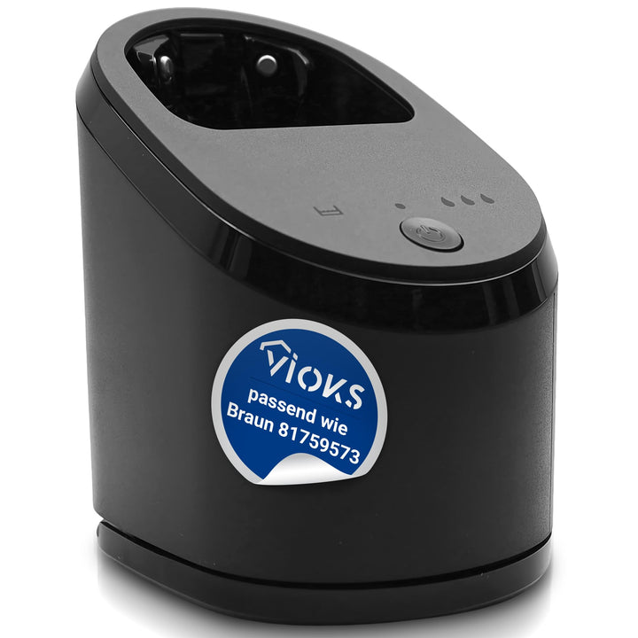 VIOKS Reinigungsstation Ersatz für Braun 81759573 Clean Pod Cleaning Center für Braun Rasierer Serie