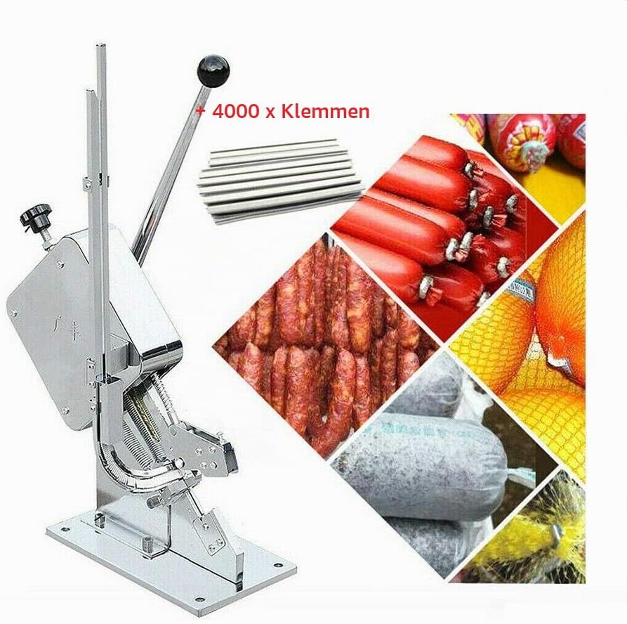 Industrie Wurstklipper,Profi Manual Wurstklipper Klipper Wurst-Clipper Klippezum professionellen Ver