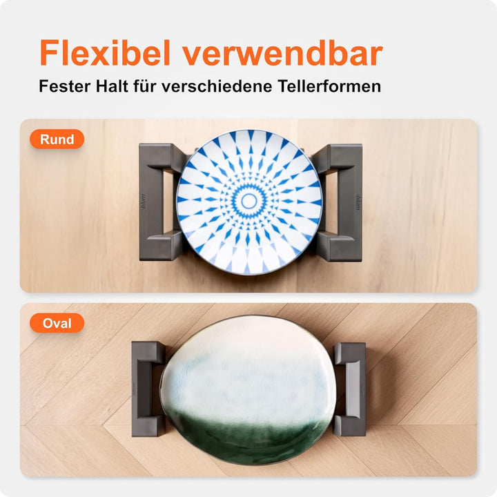 Blum AMBIA-LINE Tellerhalter | verstell- & herausnehmbar | sicheres, übersichtliches Verstauen & ein