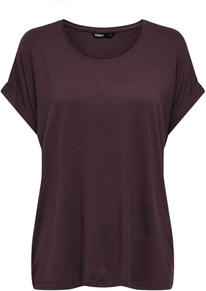 ONLY Female Top ONLMOSTER Top 4er Pack (Caribou, Winetasting, Rose Brown, Pumice Stone) XS, 4er Pack