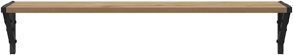vidaXL Wandregale 2 pcs Artisan-Eiche 80 x 15 x 15,5 cm Holzwerkstoff, Stylische Wohnzimmerregale, l
