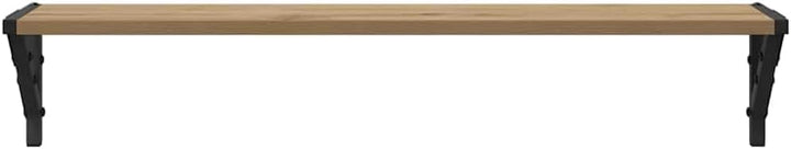 vidaXL Wandregale 2 pcs Artisan-Eiche 80 x 15 x 15,5 cm Holzwerkstoff, Stylische Wohnzimmerregale, l