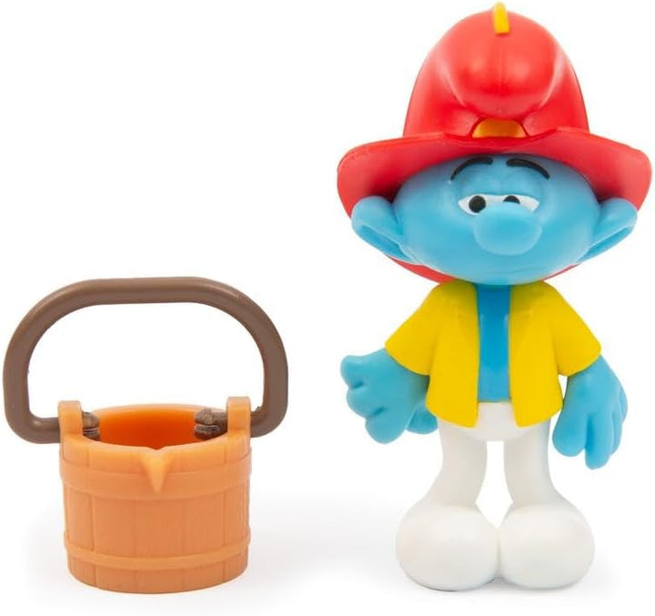 Giochi Preziosi Die Schlümpfe - Playset Feuerwehrauto der Schlümpfe mit realistischen Funktionen, Zu