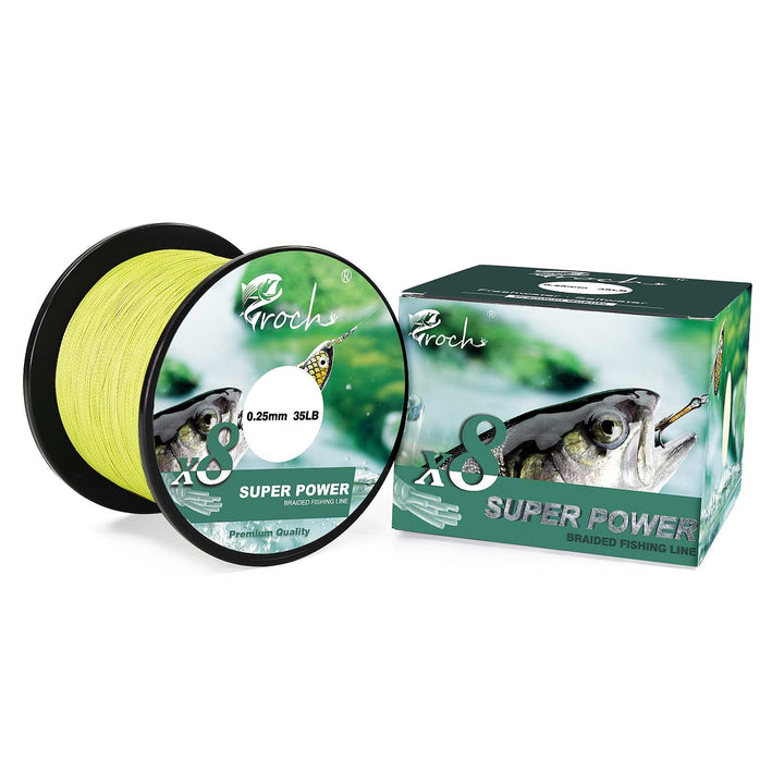 Geflochtene Angelschnur 8Fach 300M/500M/1000M Stark PE Schnur Farbecht 0.1-0.3mm 14-45LB 0.3MM 45LB