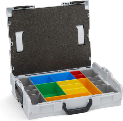 Bosch Sortimo L-box Einlagen | 3er Set Werkzeugkoffer Einlagen für LBoxx altes Modell inkl. Einsatz