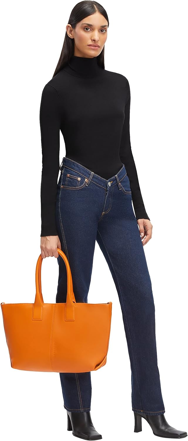 Liebeskind Damen Kodiaq Chelsea Shopper M Pumpkin, Pumpkin