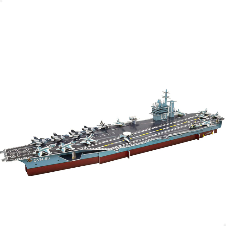 Colorbaby 49663-3D-Puzzle Flugzeugträger Nimitz USA 67 Teile CB Toys/Modellbausatz für Erwachsene un