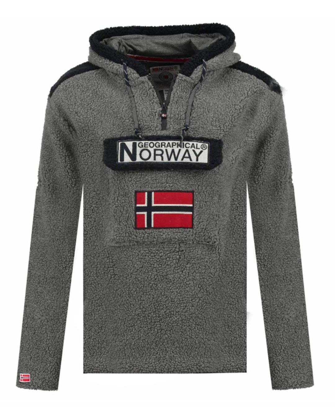 Geographical Norway Gymclass Sherpa M Sweatshirt Grau, Herde