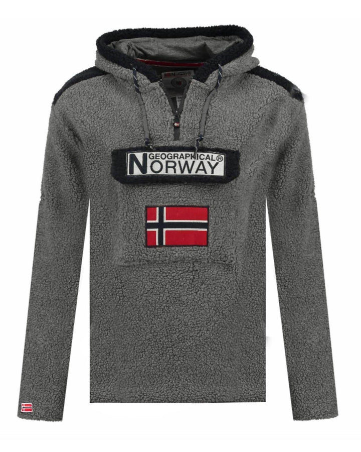 Geographical Norway Gymclass Sherpa M Sweatshirt Grau, Herde