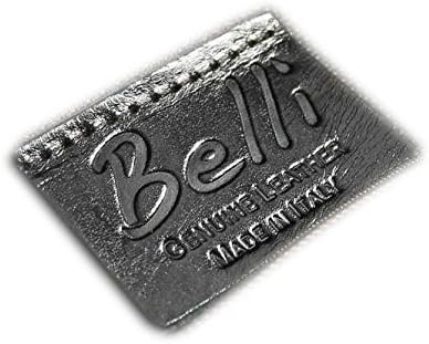 Belli italienische Ledertasche Damen Umhängetasche klein Handtasche Schultertasche Abendtasche in ro