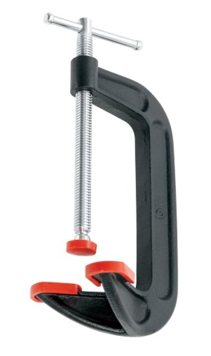 BESSEY DHCC-6, 15,2 cm Doppelkopf-C-Klemme, rot/schwarz