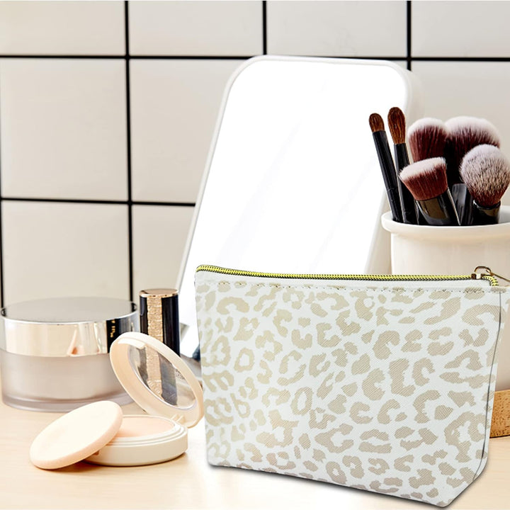 3 Stück Set Kosmetiktasche, grosse Kapazität Reise Make Up Tasche Set Damen, mit tragbarem Griffdesi