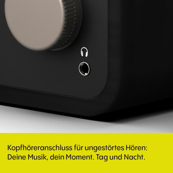Pure Classic Stereo Mini Mikro HiFi Anlage mit CD-Player DAB+ Radio Bluetooth 5.3 USB AUX Kopfhörera