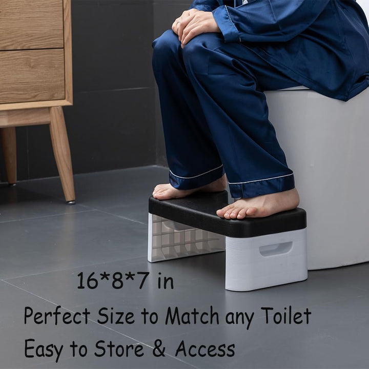 7 -Zoll -Toilettenhocker für Erwachsene und Kinder, abnehmbar und stapelbar, Badezimmer -Töpfchenstu