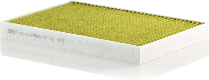 MANN-FILTER FP 31 003 Innenraumfilter – FreciousPlus Biofunktionaler Pollenfilter – Für PKW FP Singl