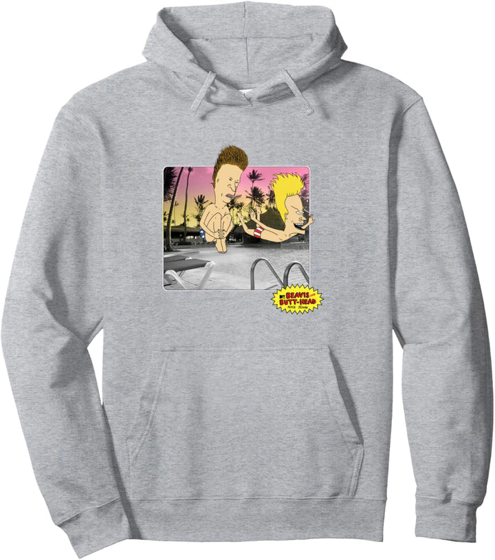 Beavis and Butt-Head Swim Pullover Hoodie