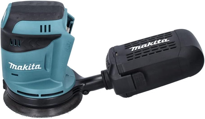Makita DBO 180 RT1J Akku Exzenterschleifer 18 V 125 mm + 1x Akku 5,0 Ah + Ladegerät + Makpac