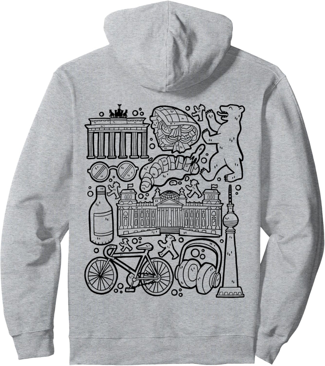 Berlin, Deutschland Pullover Hoodie