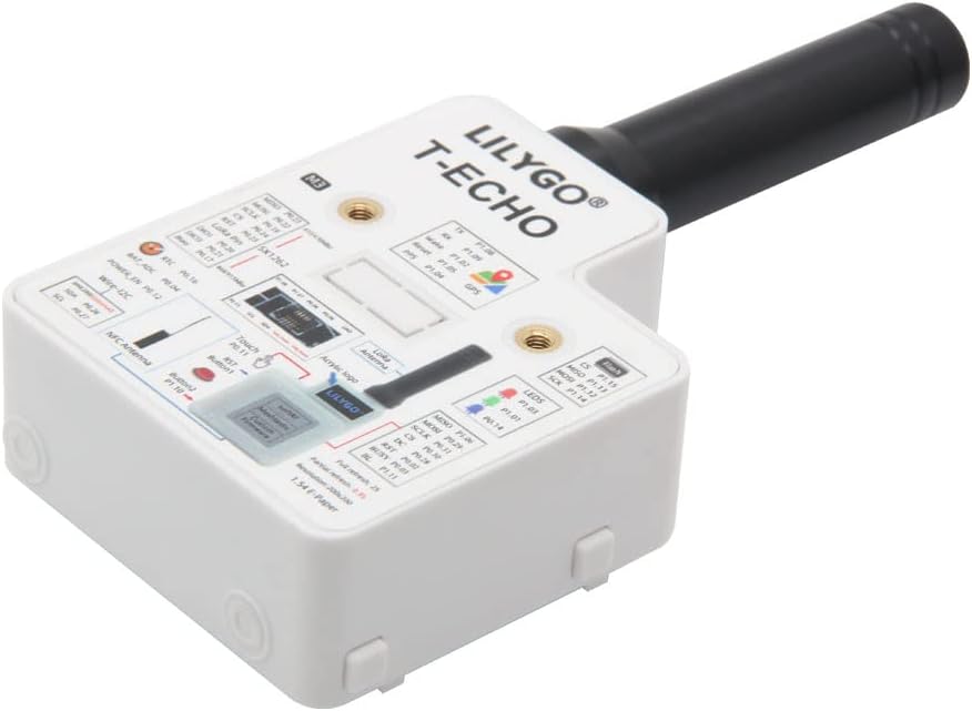 LILYGO T-Echo LoRa SX1262 Funkmodul 868MHz TTGO Meshtastic Development Board NRF52840 GPS RTC NFC BM