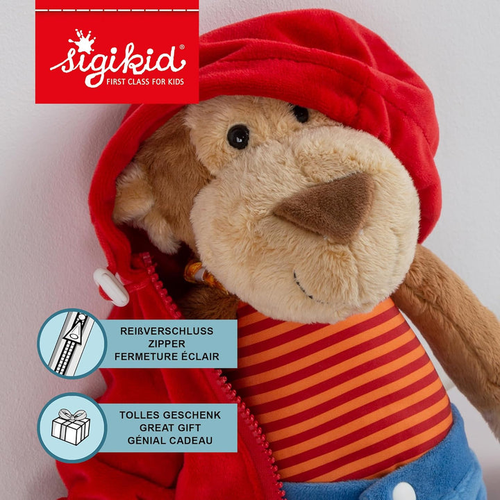 SIGIKID 40989 Lernaffe Soft PlayQ Mädchen und Jungen Lernspielzeug empfohlen ab 1 Jahr mehrfarbig, S