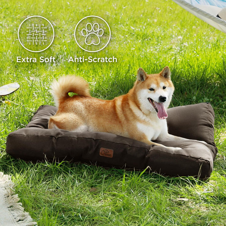 BEDSURE Hundekissen kleine Hunde waschbar - 76x50cm hundematratze wasserdicht M für kleine, mittelgr