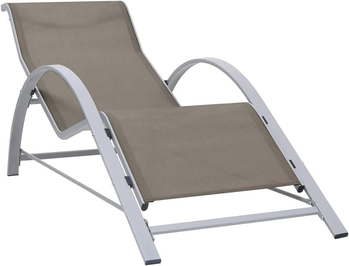 vidaXL 2X Sonnenliege mit Tisch Gartenliege Relaxliege Liege Gartenmöbel Liegestuhl Strandliege Frei