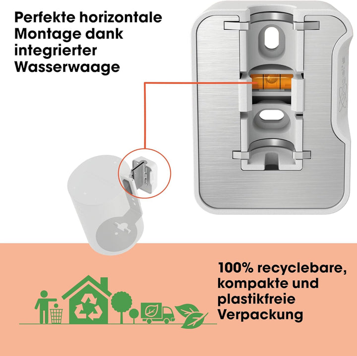 Vogel's SWM 4111 Wandhalterung | Exclusiv für Sonos ERA 100 Lautsprecher | Hochwertig und durchdacht