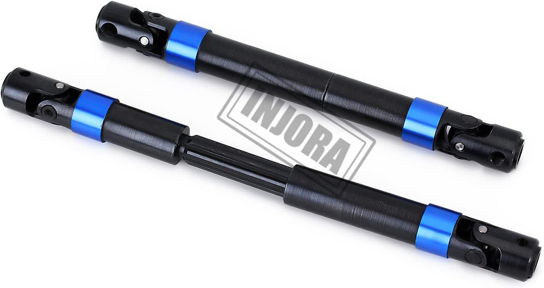 INJORA Metall-Antriebswelle Stahl-Hochleistungs-Getriebeachse für Axial SCX6 JLU Wrangler Trail Honc