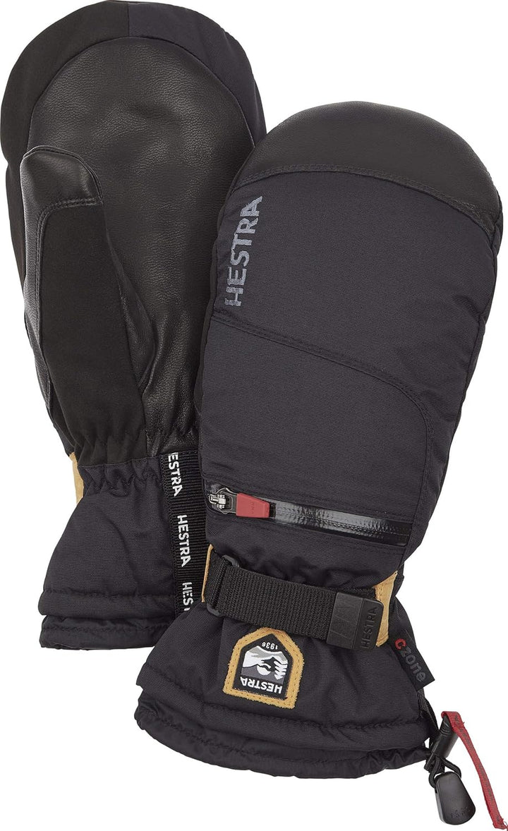Hestra All Mountain CZone Herren-Fäustlinge Schwarz 6, Schwarz 6