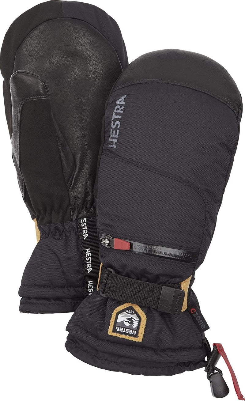 Hestra All Mountain CZone Herren-Fäustlinge Schwarz 6, Schwarz 6
