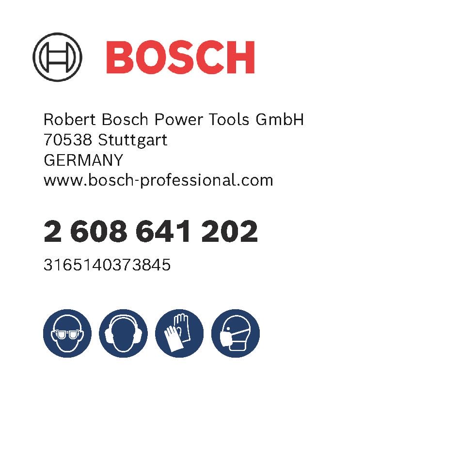 Bosch Professional Zubehör 2608641202 Kreissägeblatt Optiline Wood 260 x 30 x 3,2 mm, 48, 260 x 30 x