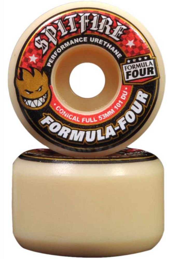 Spitfire Skateboard Wheels - Spitfire Formula F... mehrfarbig 53 Mm, mehrfarbig 53 Mm
