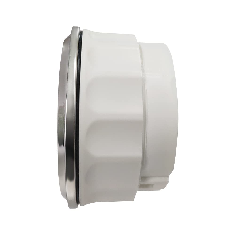 KUS GPS Tacho Kilometerzähler 30Knots Für Boot Yachten 85mm 12V/24V (Weiss), weiss