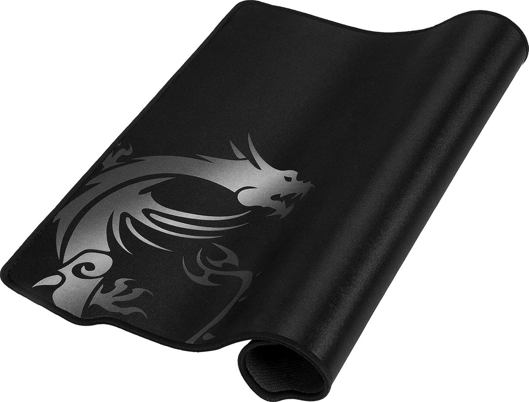 MSI AGILITY GD30 - XL Gaming Mauspad, Gaming Oberfläche mit Seidentextur, weiche gesäumte Kanten, ru