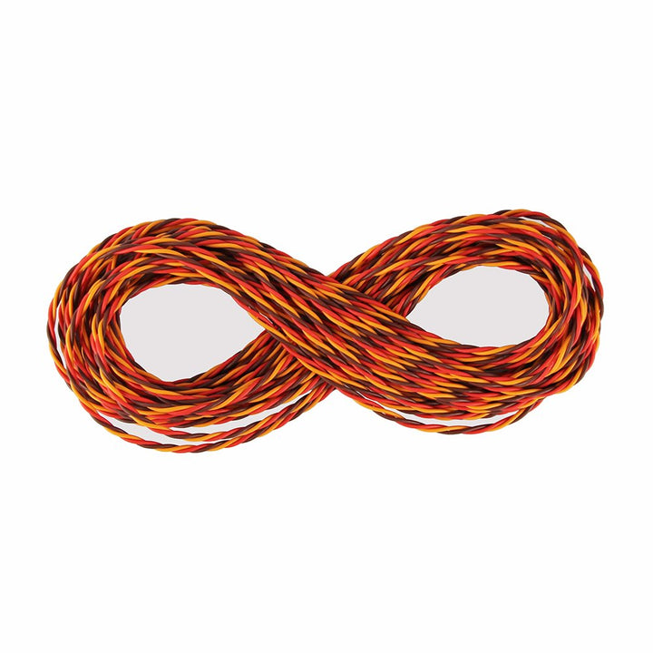 OliYin 32 Füsse 22AWG 60cores Twisted Servo führen Servo erweitertes Kabel verdrillten Draht für JR