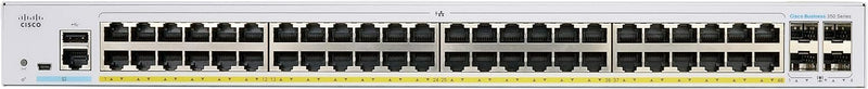 Cisco Business CBS350-48FP-4G Managed Switch | 48 GE-Ports | Full PoE | 4 x 1G-SFP | Begrenzter Lebe