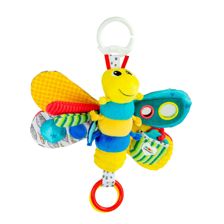 Lamaze Baby Spielzeug "Freddie, das Glühwürmchen" Clip & Go, Hochwertiges Kleinkindspielzeug, Greifl