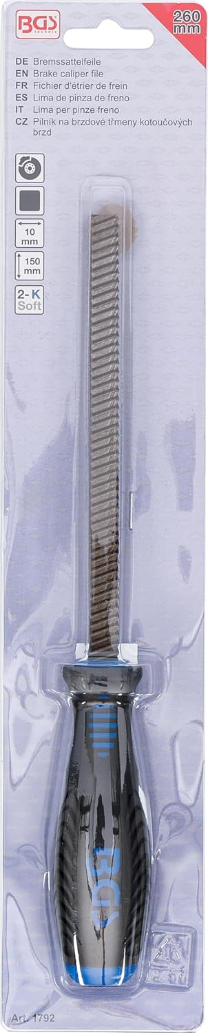 BGS 1792 | Bremssattelfeile | Vierkant | 260 mm
