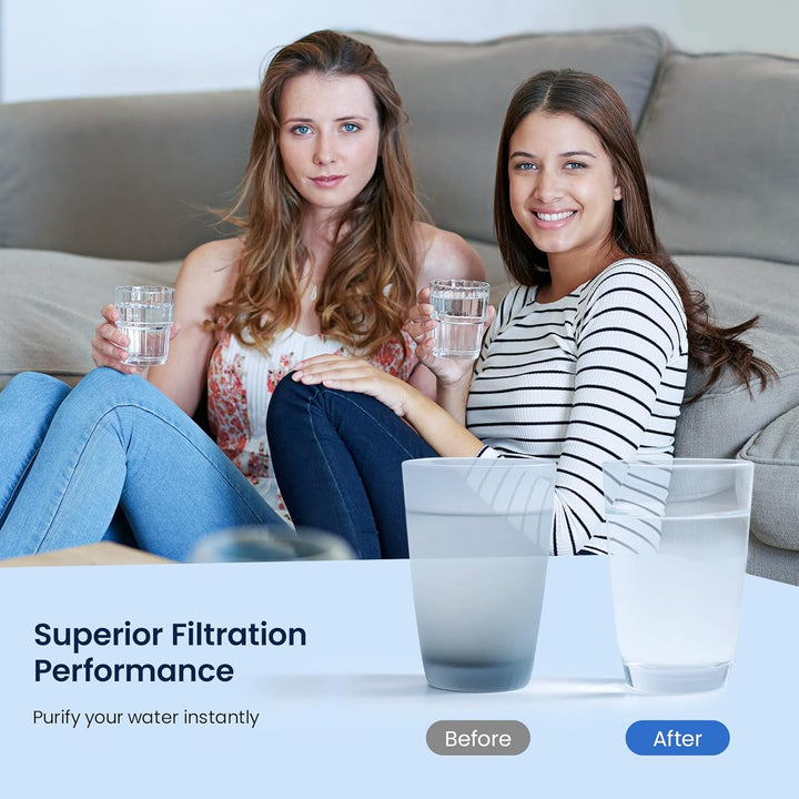 GLACIER FRESH DA97-17376B HAF-Qin Wasserfilter Ersatz für Samsung DA97-17376B, HAF-Qin, DA97-08006C,