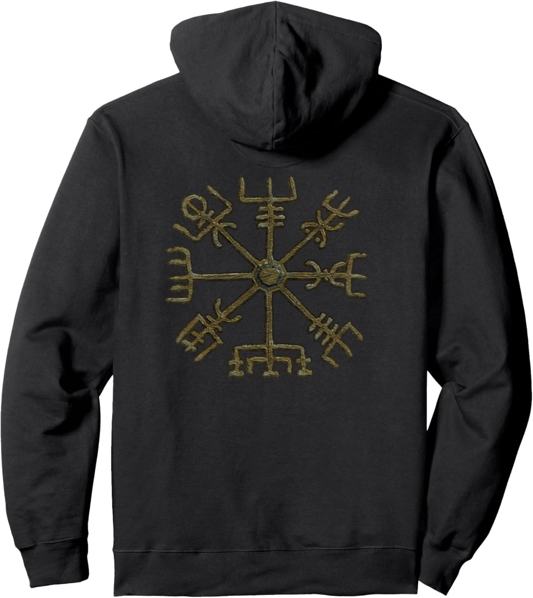 Vegvisir, Wikinger, Runenkreis, Nordisch, Symbol, Odin, Thor Pullover Hoodie