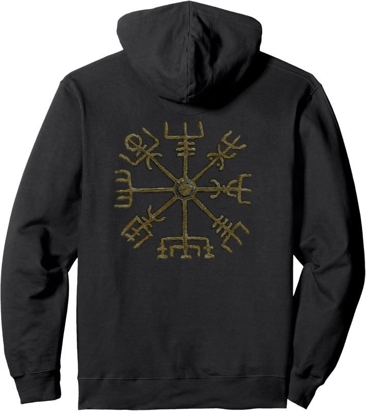 Vegvisir, Wikinger, Runenkreis, Nordisch, Symbol, Odin, Thor Pullover Hoodie