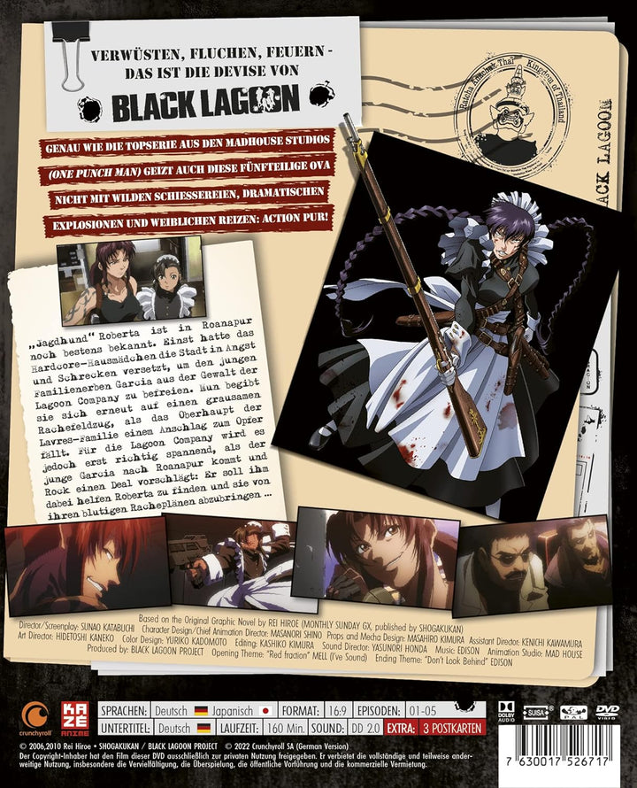 Black Lagoon: Robertas Blood Trail - OVA - [DVD] Relaunch, DVD