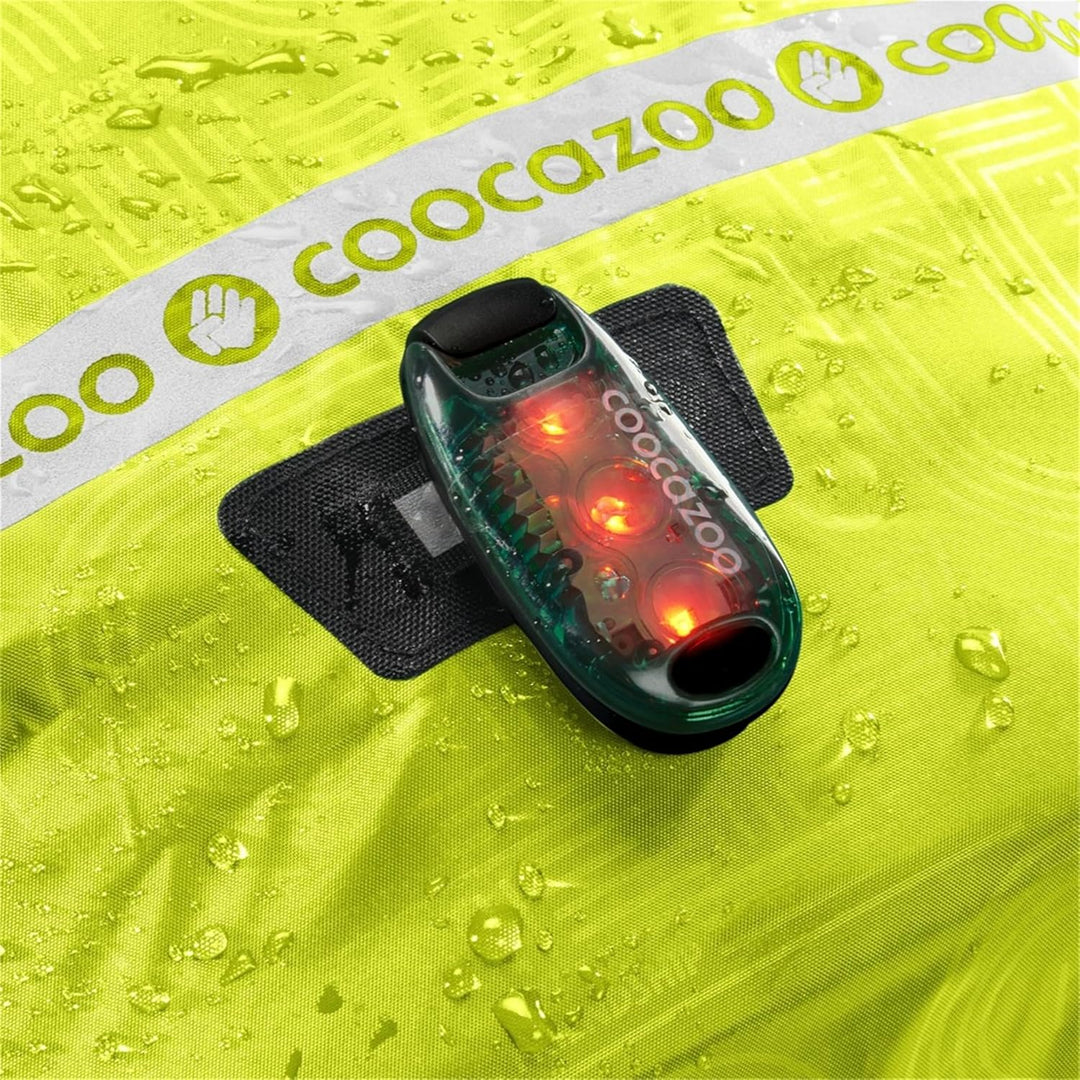 coocazoo Regenhülle, Yellow, gelb, reflektierend und wasserdicht, getapte Nähte, geeignet für Rucksä