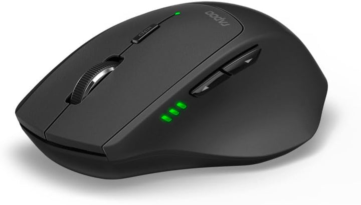 Rapoo 9500M kabelloses Tastatur-Maus Set Wireless Deskset 1600 DPI Sensor 12 Monate Batterielaufzeit