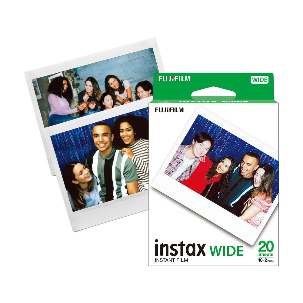 INSTAX Wide Film Standard (20/PK) Weiss 20 shots Single, Weiss 20 shots Single